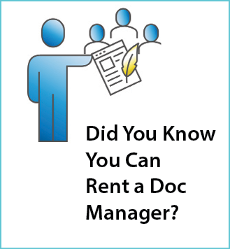 go to Library article- Did You Know You Can Rent a Doc Manager?