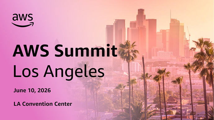 Expert Support attends May/June conferences, including the AWS Summit Los Angeles 2026